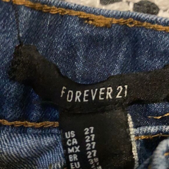 Forever 21 Jean Skirt Size 27 - Picture 2 of 3